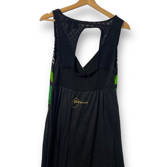 Desigual Septiembre Crochet Open Back   Maxi Dress  Small - Picture 9 of 9